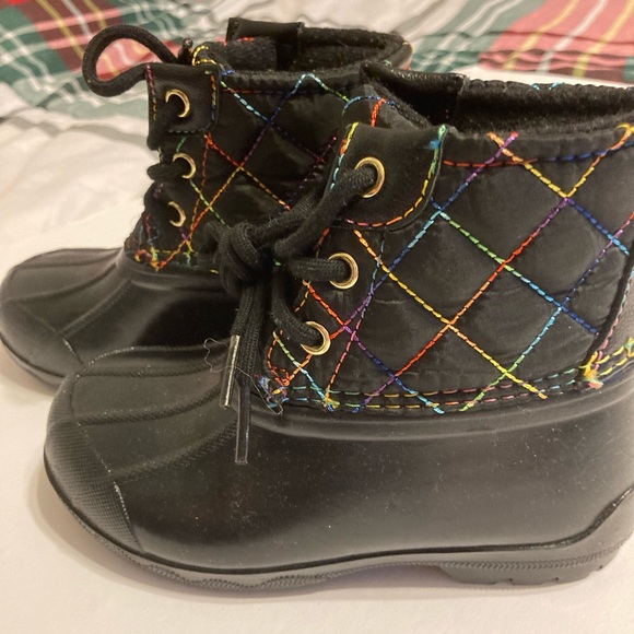 Sperry Other - NWOT Colorful Quilted Kids Boots Sperry size 9